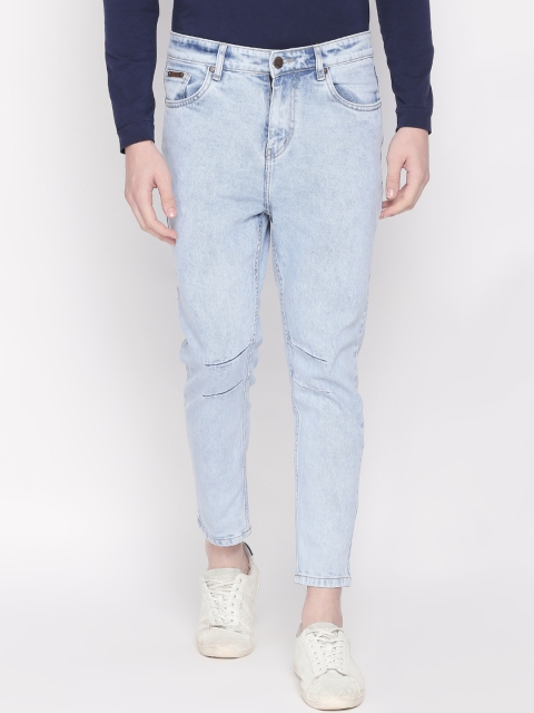 BOLTS and BARRELS Men Blue Slim Fit Low-Rise Clean Look Jeans