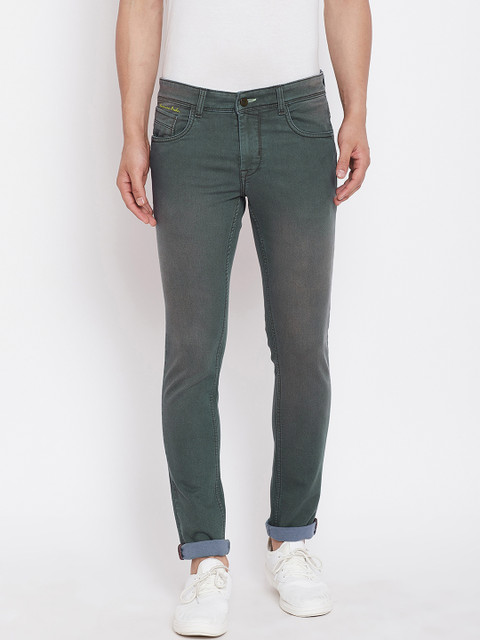 American Archer Men Olive Green Skinny Fit Low-Rise Clean Look Stretchable Jeans
American Archer Men Olive Green Skinny Fit Low-Rise Clean Look Stretchable Jeans