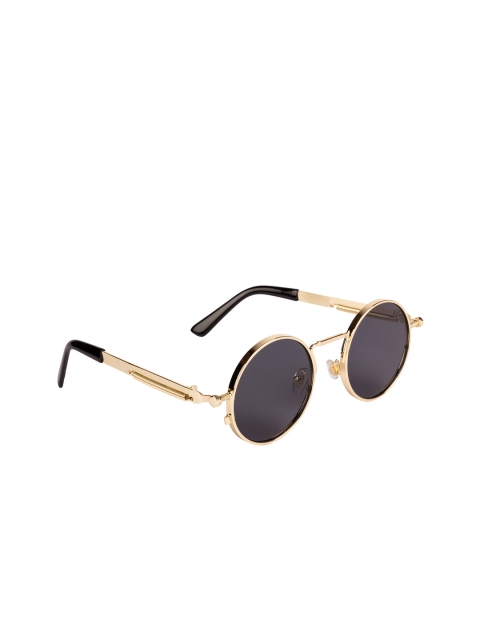 Voyage Unisex Black Round Sunglasses 6634MG2798