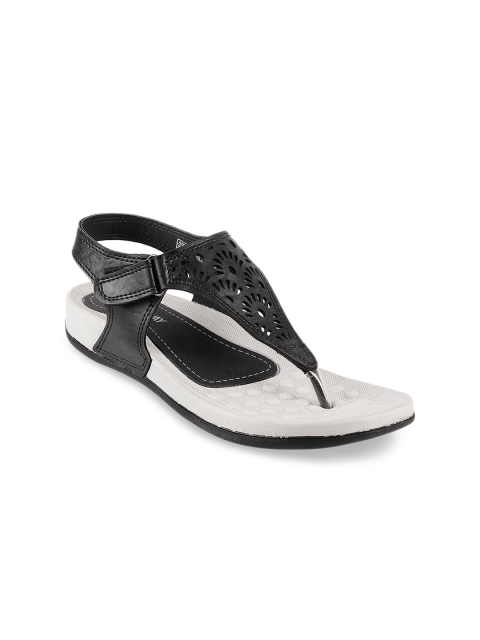 WALKWAY by Metro Women Black Solid Heels
