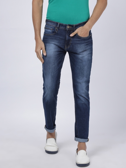 Llak Jeans Men Blue Skinny Fit Mid-Rise Clean Look Stretchable Jeans