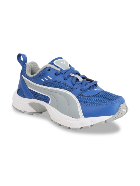 Puma Unisex Blue & Grey Atom II PS DP Sneakers