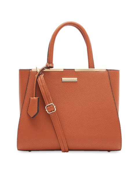 GIORDANO Brown Solid Handheld Bag