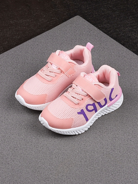 Walktrendy Girls Pink Sneakers