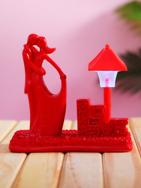 Archies Red Polyresin Love Couple Figurine