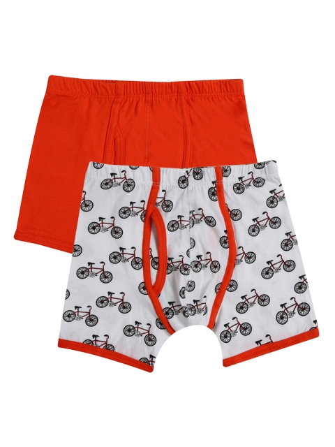 Claesens Holland Boys Pack of 2 Trunks CL156, White