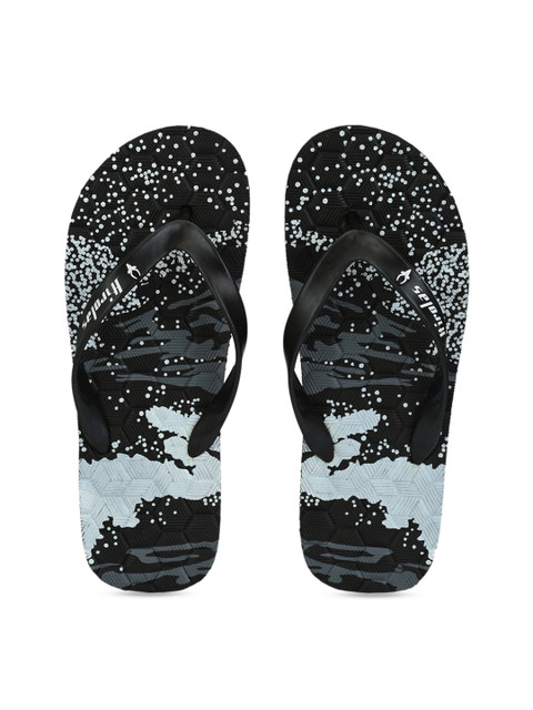 HIROLAS Men Black Printed Lightweight Thong Flip-Flops 
HIROLAS Men Black Printed Lightweight Thong Flip-Flops