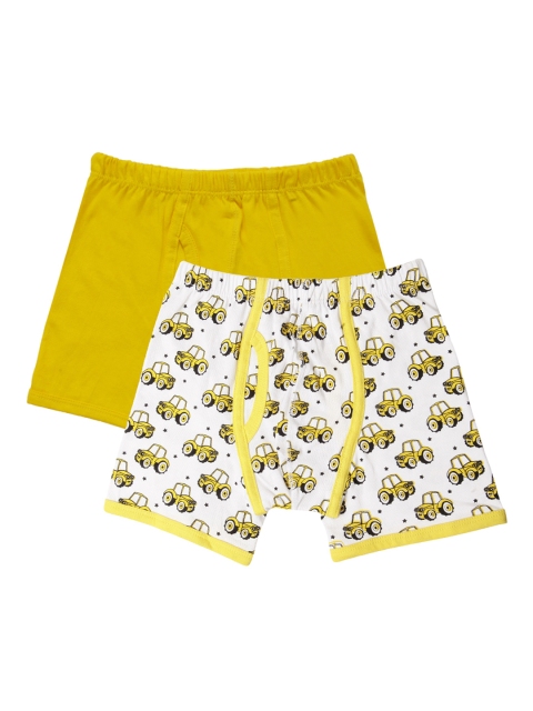 Claesens Holland Boys Pack of 2 Trunks CL156, White