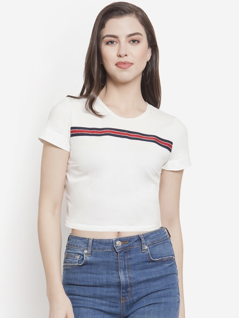 Martini Women White Solid Top