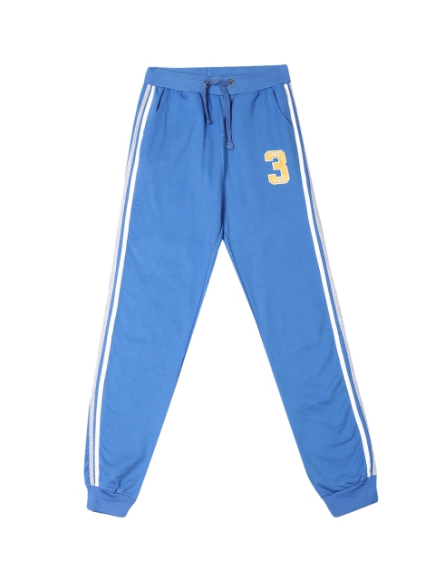 Cherokee Boys Blue Solid Joggers