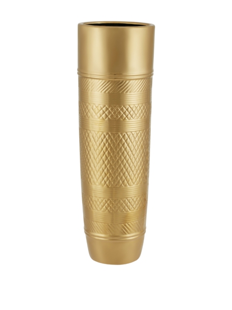 HomeTown Gold-Toned Flower Vase