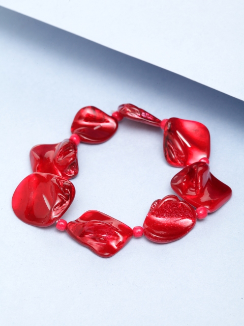 PANASH Red Handcrafted Bracelet
