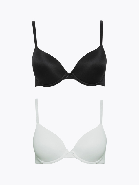 Marks & Spencer Black & White Solid Underwired Lightly Padded Everyday Bra T33370WHITE
Marks & Spencer Black & White Solid Underwired Lightly Padded Everyday Bra T33370WHITE