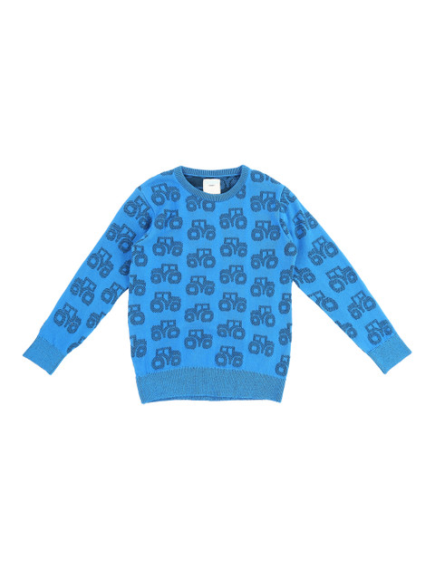 Pantaloons Junior Boys Blue Printed Sweater 
Pantaloons Junior Boys Blue Printed Sweater