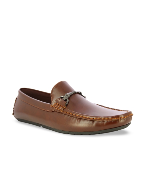 Alberto Torresi Men Brown Waterproof Lining Loafers