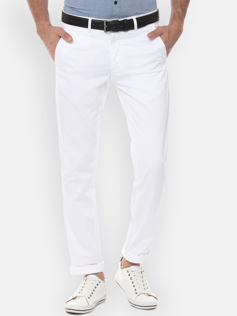 Louis Philippe Sport Men White Slim Fit Solid Regular Trousers
Louis Philippe Sport Men White Slim Fit Solid Regular Trousers
