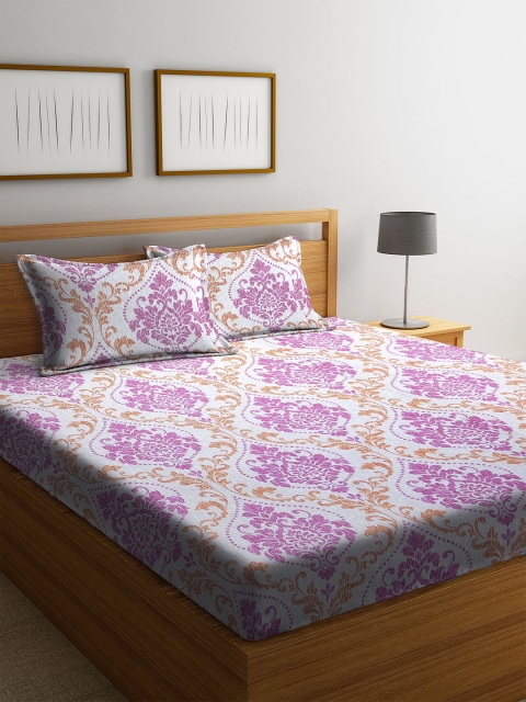BOMBAY DYEING Brown & White Abstract 180 TC Cotton 1 King Bedsheet with 2 Pillow Covers
BOMBAY DYEING Brown & White Abstract 180 TC Cotton 1 King Bedsheet with 2 Pillow Covers