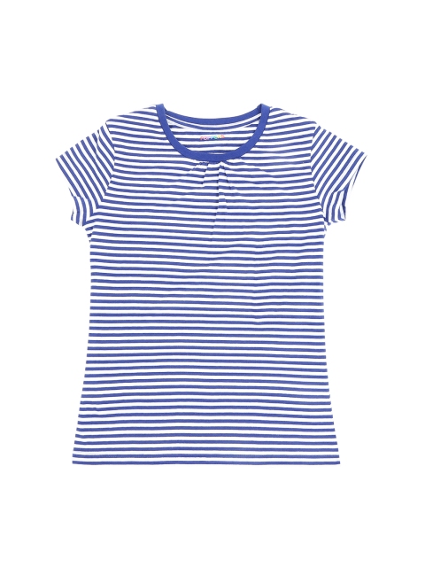 POPPERS by Pantaloons Girls Navy Blue White Striped Round Neck Pure Cotton T-shirt
POPPERS by Pantaloons Girls Navy Blue White Striped Round Neck Pure Cotton T-shirt