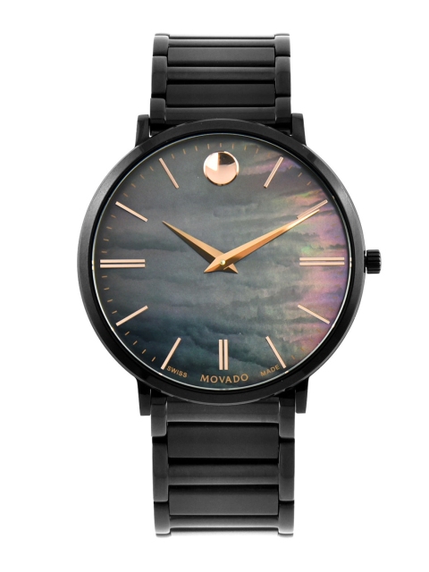 MOVADO Women Grey Ultra Slim Swiss Made Analogue Watch 607211
