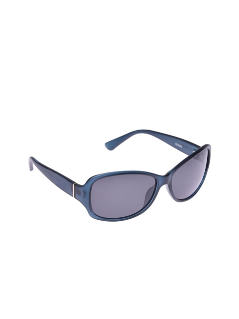 Steve Madden Unisex Rectangle Sunglasses SM893179BLU, Grey