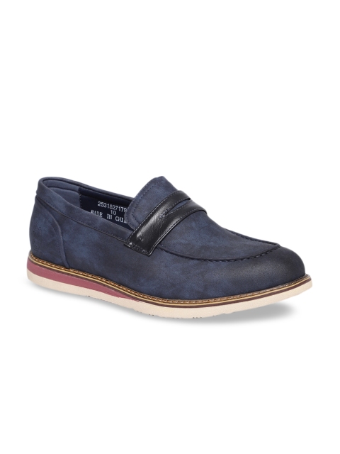U.S. Polo Assn. Men Navy Blue Slip-On Sneakers