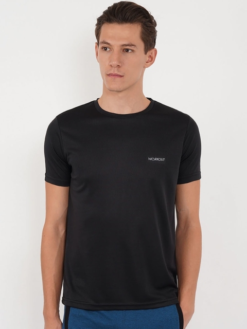 Sweet Dreams Men Black Solid T-shirt