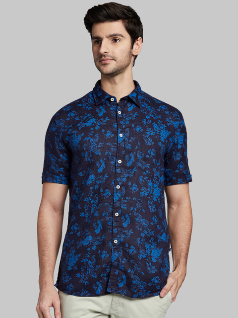 Parx Men Blue Slim Fit Printed Linen Casual Shirt
Parx Men Blue Slim Fit Printed Linen Casual Shirt