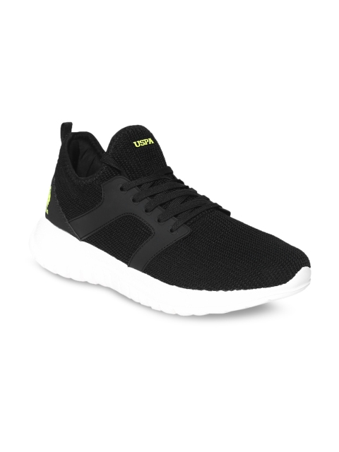 U.S. Polo Assn. Men Black Sneakers