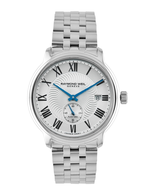 Raymond Weil Men Silver-Toned Swiss Made Analogue Watch 2238-ST-00659