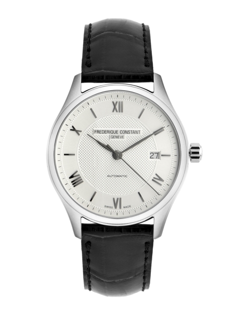 Frederique Constant Men Silver-Toned Analogue Watch FC-303MS5B6