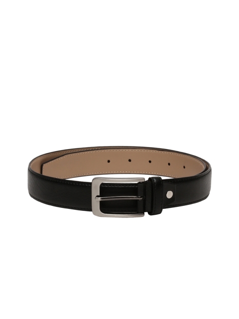 CRUSSET Men Black Solid Belt