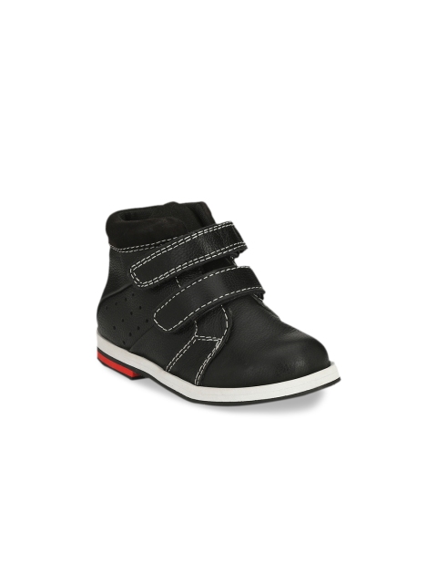TUSKEY Boys Black Solid Leather High-Top Slip-On Genuine Leather Breathable Sneakers
TUSKEY Boys Black Solid Leather High-Top Slip-On Genuine Leather Breathable Sneakers