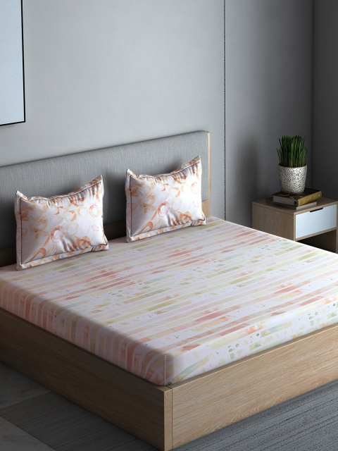 Boutique Living India White Abstract 300 TC Cotton 1 Queen Bedsheet with 2 Pillow Covers
Boutique Living India White Abstract 300 TC Cotton 1 Queen Bedsheet with 2 Pillow Covers