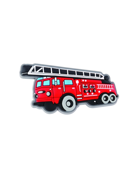 Crocs Unisex Red Fire Truck Charm Jibbitz Shoe Charm