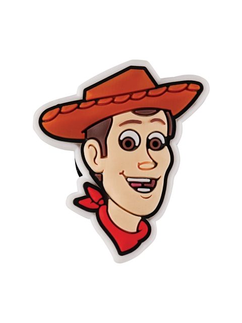 Crocs Unisex Red & Brown Toy Story Woody Jibbitz Shoe Charm