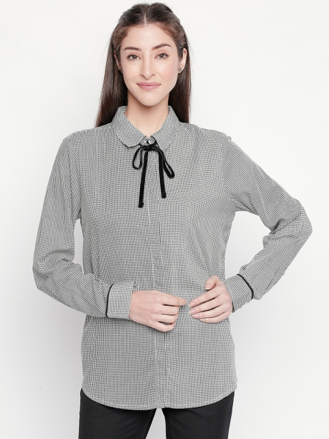Annabelle by Pantaloons Women Black Printed Top