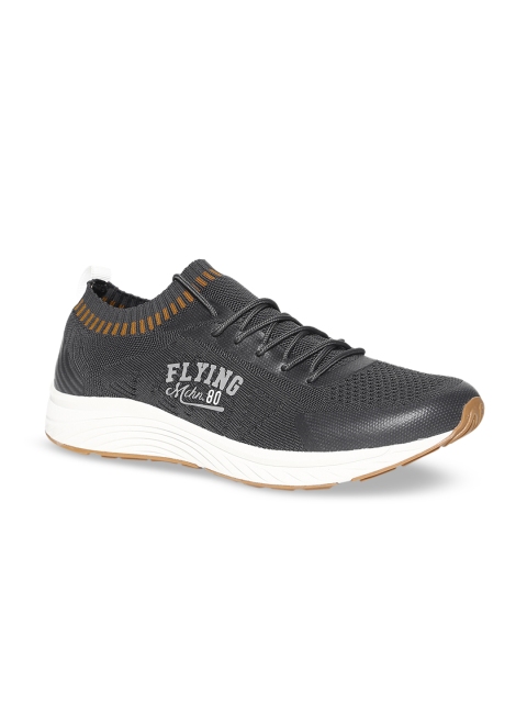 Flying Machine Men Black Sneakers