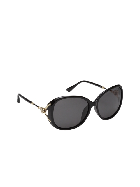 Get Glamr Women Black Butterfly Sunglasses SG-LT-CH-255-32