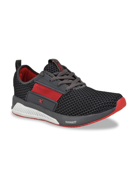 Sparx Men Grey & Red Solid SM-467 Running Shoes