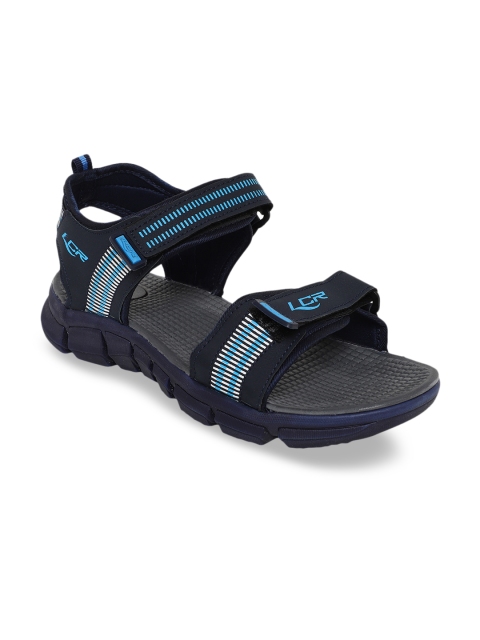 Lancer Men Navy Blue Sports Sandals