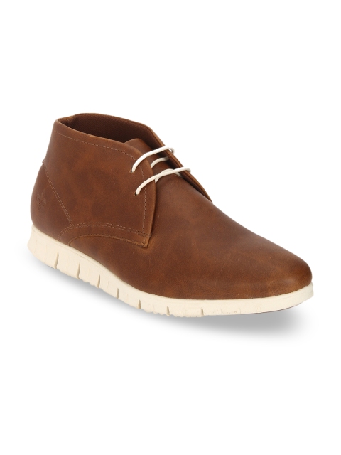 Bond Street By Red Tape Men Brown Sneakers
