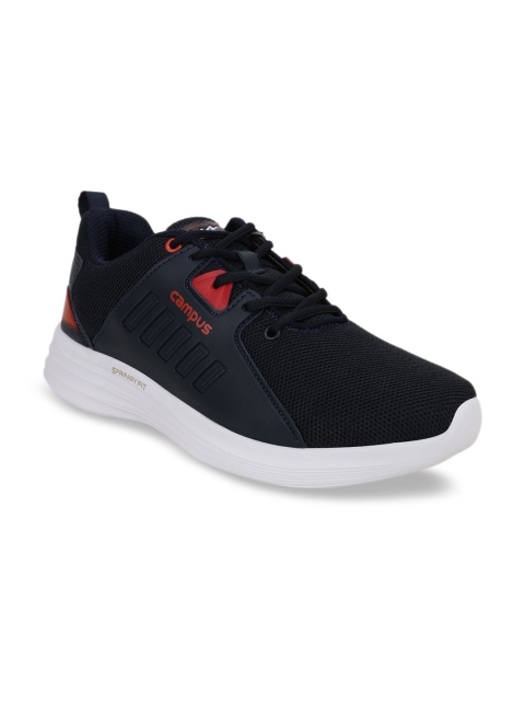 Campus Men Navy Running Shoes, Navy blue