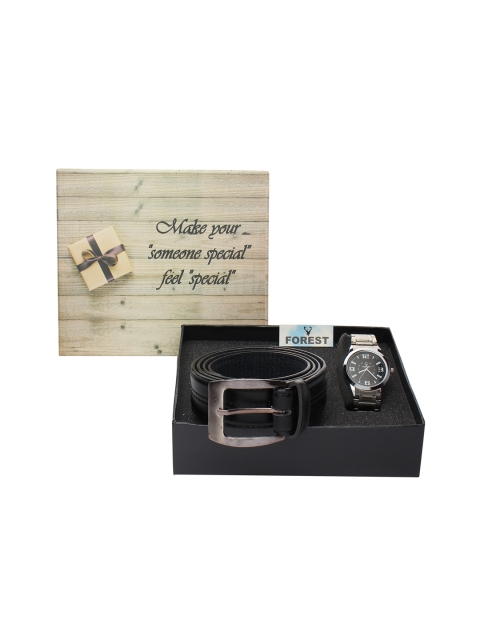 Hobforestessentials Men Black Watch Gift Set