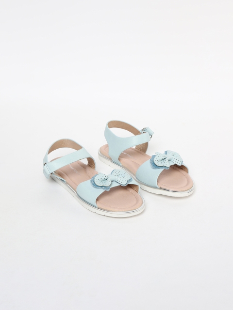 Fame Forever by Lifestyle Girls Blue Solid Open Toe Flats