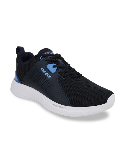 Campus Men Navy Running Shoes, Navy blue