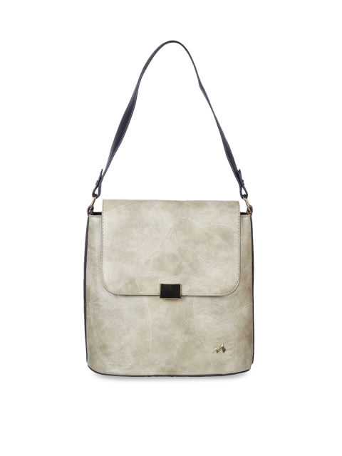 Metro Beige Solid Sling Bag