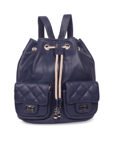 Bagkok Women Blue Solid Backpack