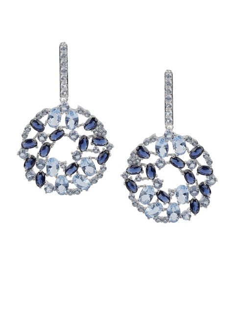Silgo Blue Classic Drop Earrings