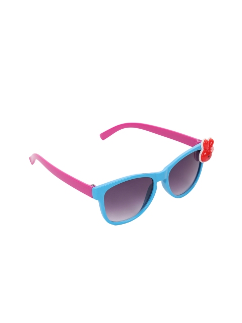FROGGY Unisex Wayfarer UV Protected Sunglasses FG-05-S.BL01, Purple