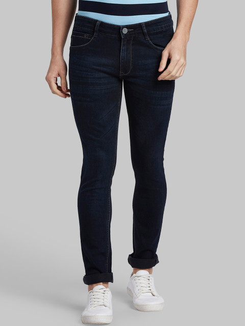 Parx Men Navy Blue Skinny Fit Mid-Rise Clean Look Jeans 
Parx Men Navy Blue Skinny Fit Mid-Rise Clean Look Jeans
